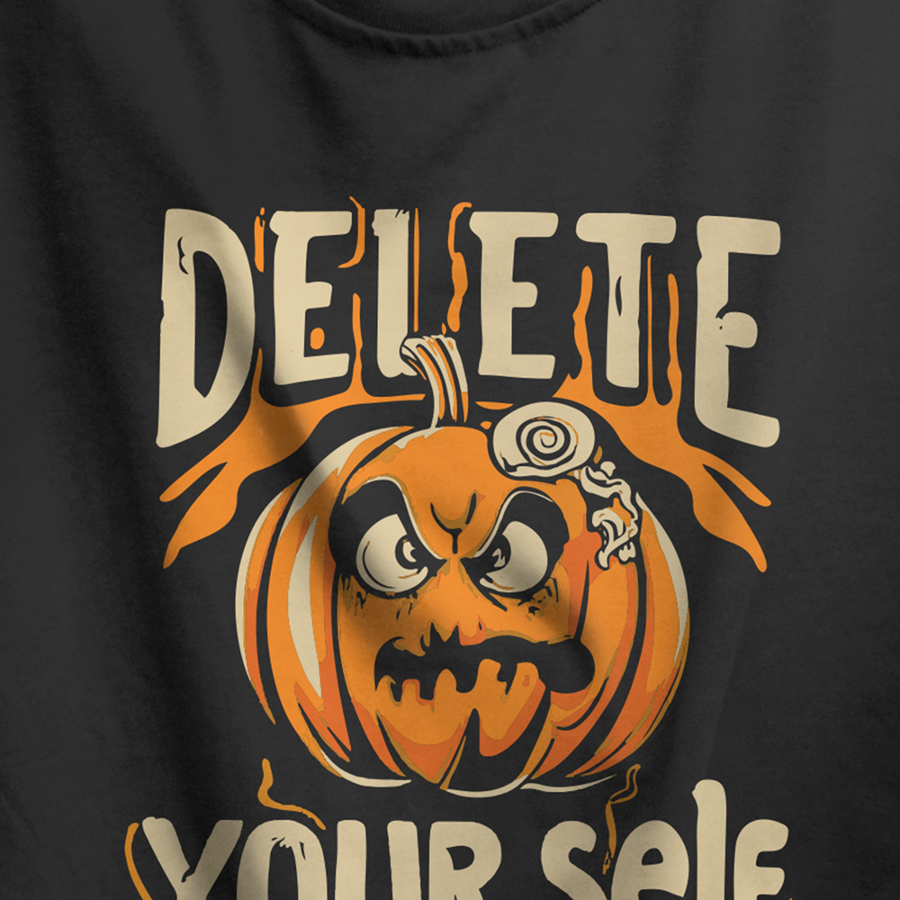 Tričko s potiskem Halloween3, jen pro tmavá trička.