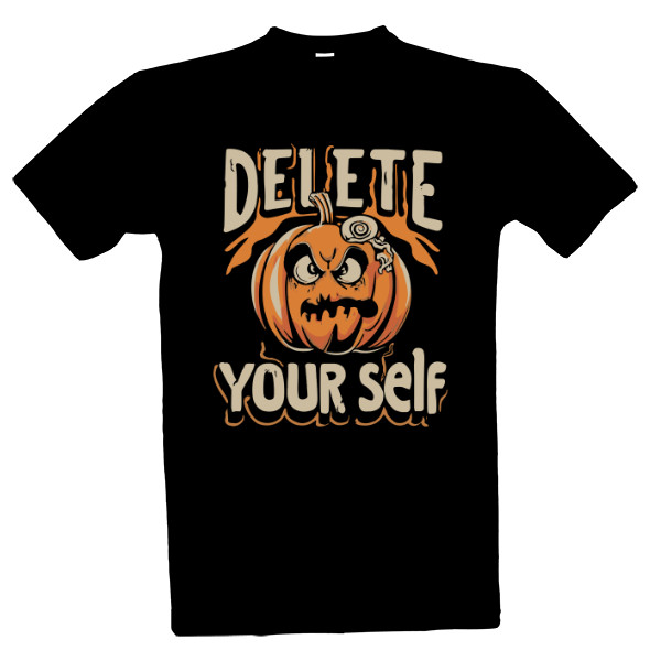 Tričko s potiskem Halloween3, jen pro tmavá trička.